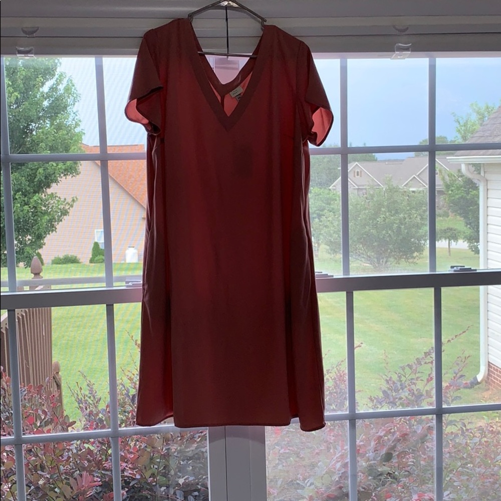 Mauve Dress Plus Size